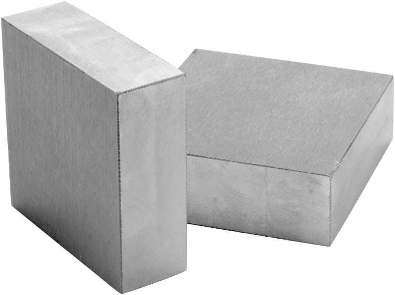 Oudtinx Steel Bench Block 2-1/2" x 2-1/2" Flat Anvil Jewelers Tool Metal Bench Block for Jewelry & Stamping(2-1/2" x 2-1/2" x 7/8") - Image 3